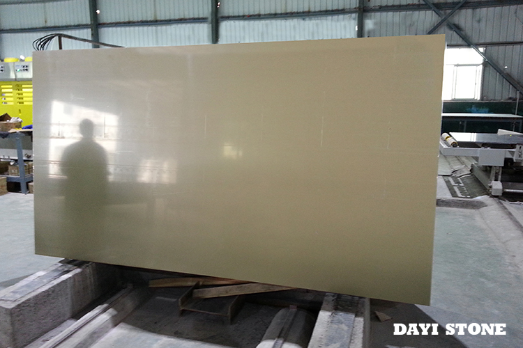 Yellow Quartz Slabs-Like Marble - Dayi Stone